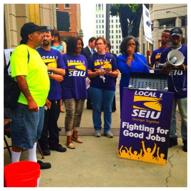 Columbus janitors and cleaning companies invest in good jobs and help